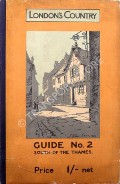 Book cover of London's Country Guide No. 2 - By Road, Stream & Fieldpath, South of the Thames by London's Underground